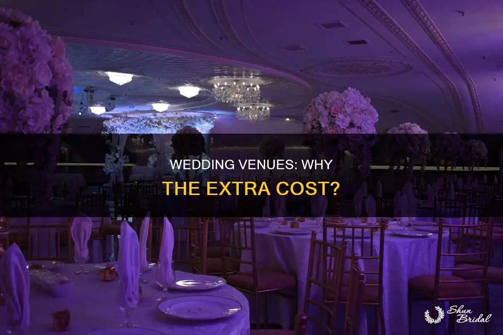 do venues charge more for weddings