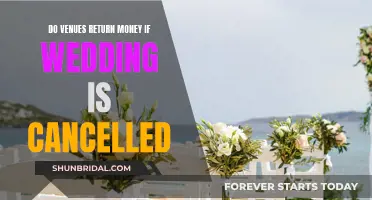 Will I Get My Money Back If I Cancel My Wedding Venue?