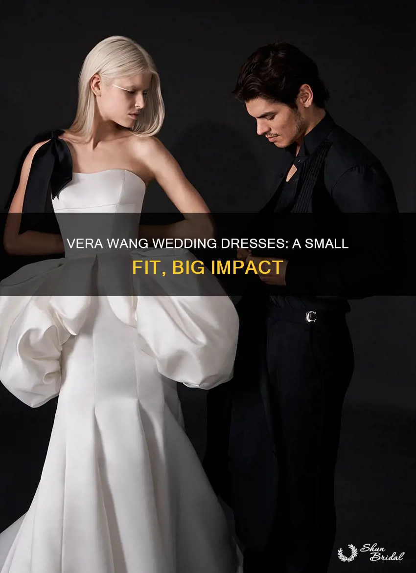 do vera wang wedding dresses run small