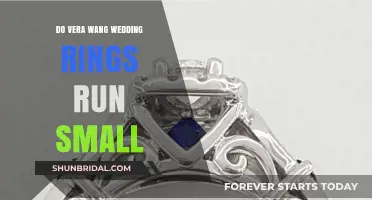 Vera Wang Wedding Rings: A Smaller Fit?
