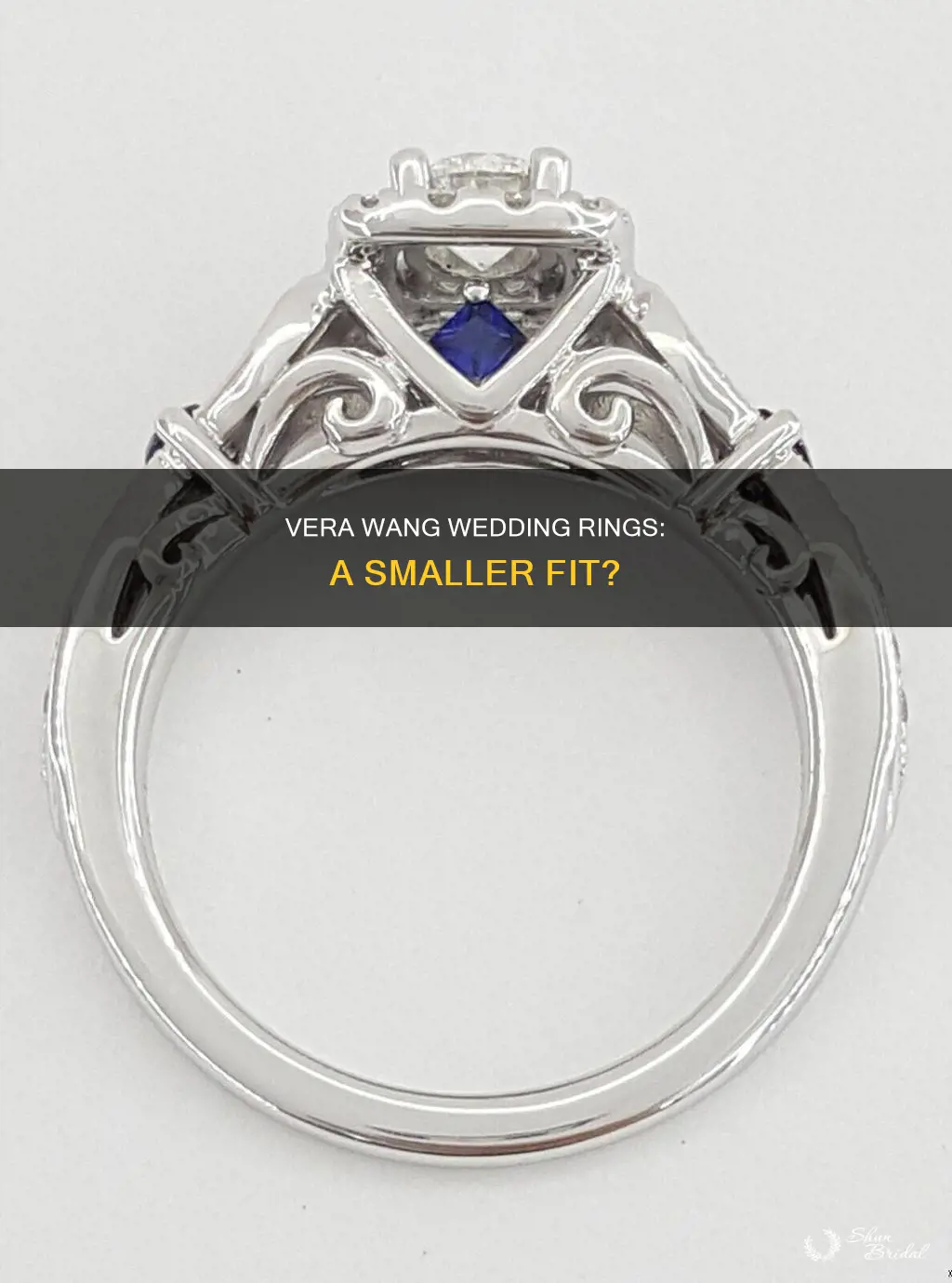 do vera wang wedding rings run small
