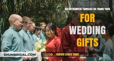 Vietnamese Wedding Gift Etiquette: Do Families Express Gratitude for Presents?
