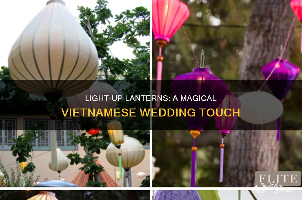 do vietnamese lightup lanterns for weddings