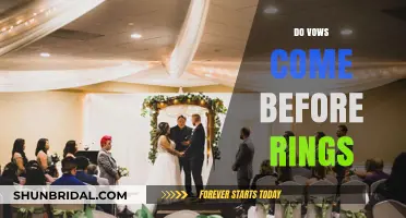 Vows Before Rings: Understanding the Traditional Wedding Ceremony Sequence