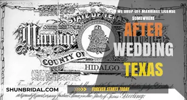 Where to Submit Your Texas Marriage License Post-Wedding
