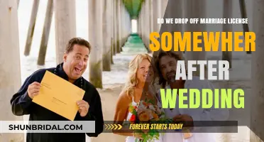 Where Does the Marriage License Go After the Wedding?