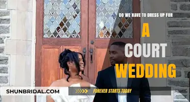Attire for a Court Wedding: What to Wear?