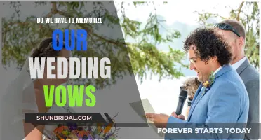 Personalized Wedding Vows: To Memorize or Not?