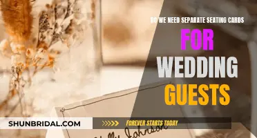 Wedding Guest Seating Cards: Necessary or Not?
