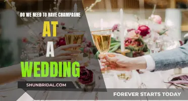 Champagne at Weddings: A Must or a Myth?