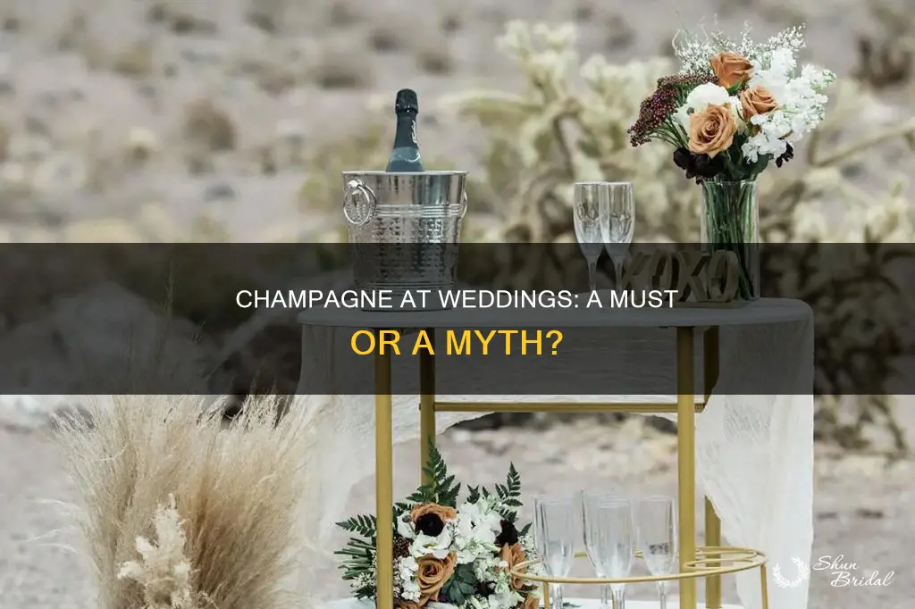 do we need to have champagne at a wedding