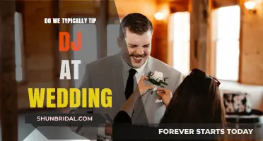 Tipping Etiquette for Wedding DJs