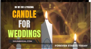 The Significance of the Paschal Candle in Weddings