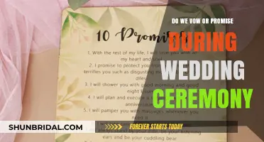 Vows vs. Promises: Understanding Wedding Ceremony Commitments and Meanings