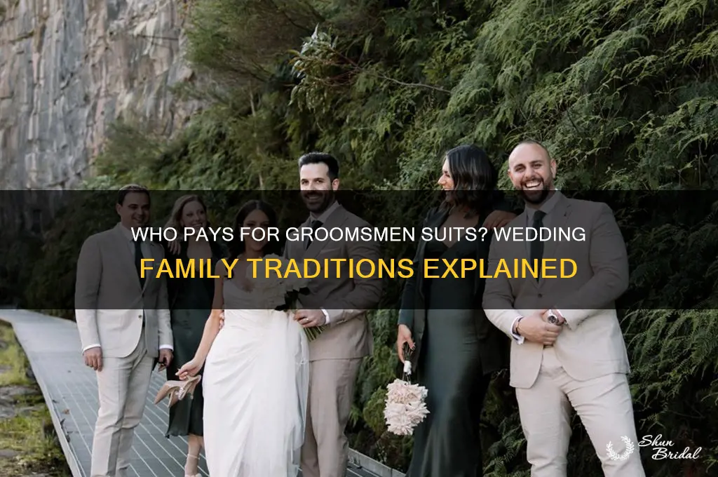 do weddding family pay for groomsmen suit