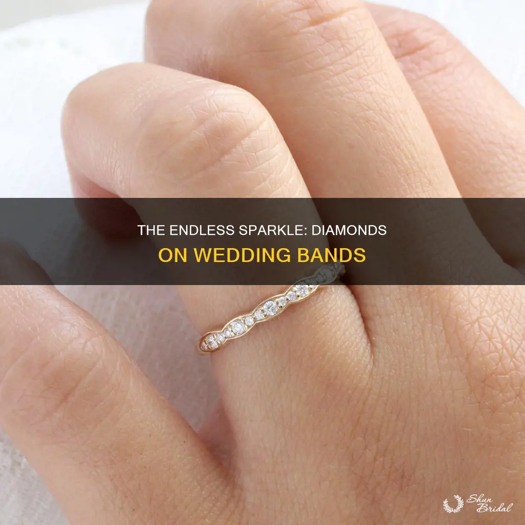 do wedding band diamonds need to go around