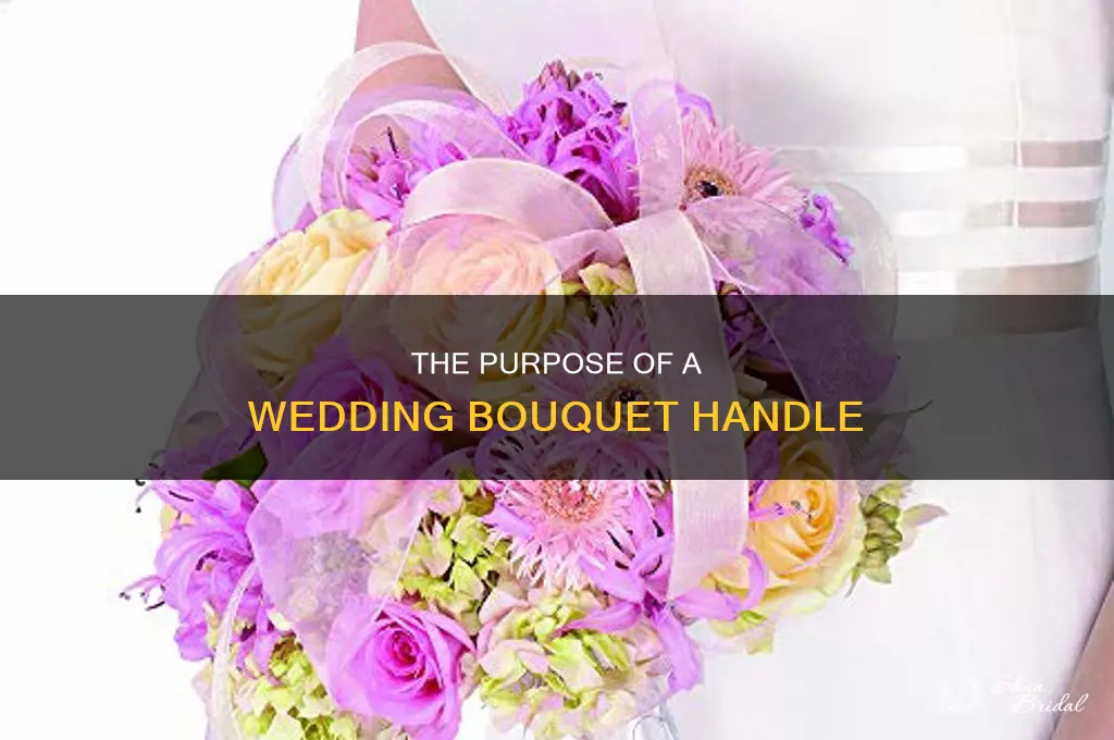 do wedding bouquets have handels