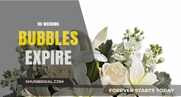 Wedding Bubble Expiry: How Long Do They Last?
