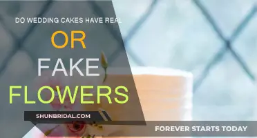 Wedding Cake Flowers: Real or Fake?