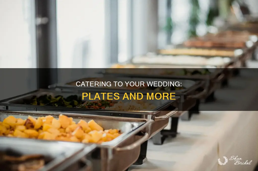 do wedding caterers provide plates