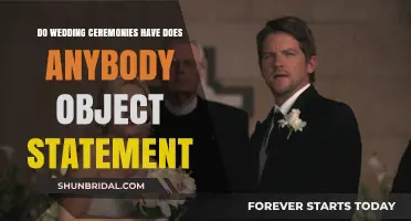 Does Anybody Object? The Truth About Wedding Ceremony Objections