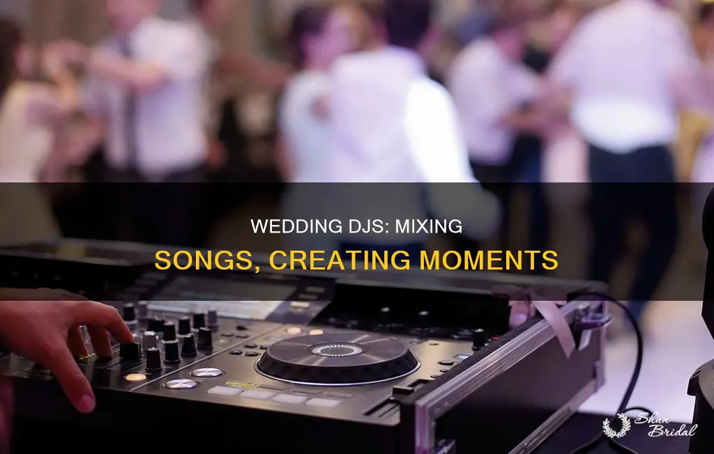 do wedding djs mix songs