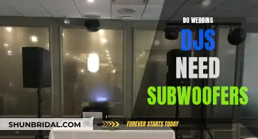 Why Subwoofers are Essential for Wedding DJs