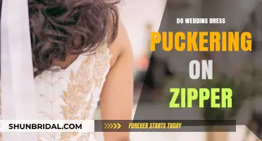 Wedding Dress Zipper Puckering: Quick Fixes and Prevention