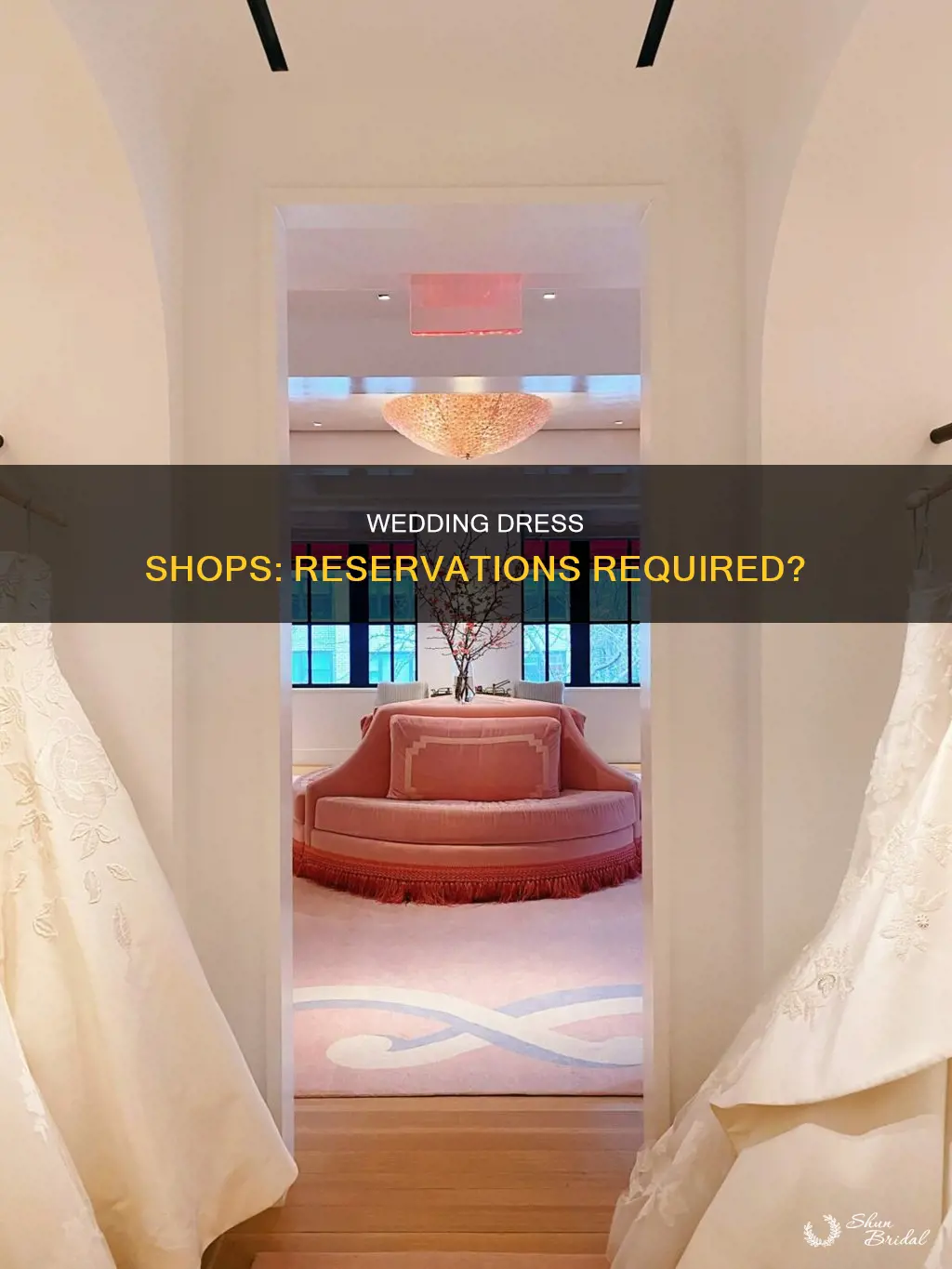 do wedding dress shops make you reserve
