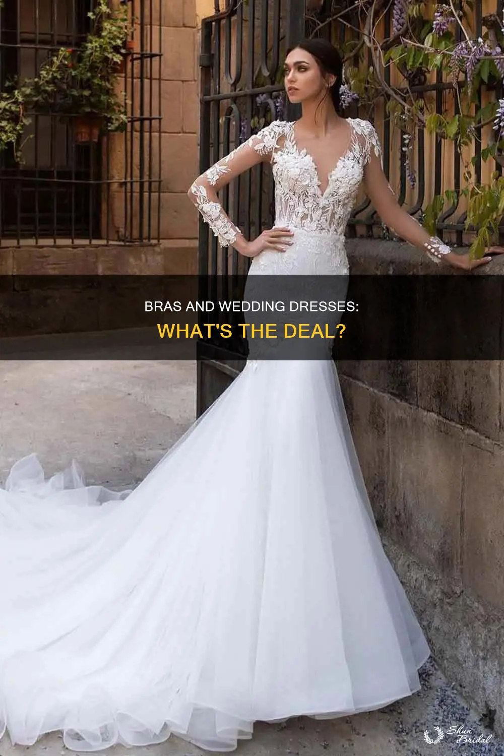 do wedding dresses have built in bras