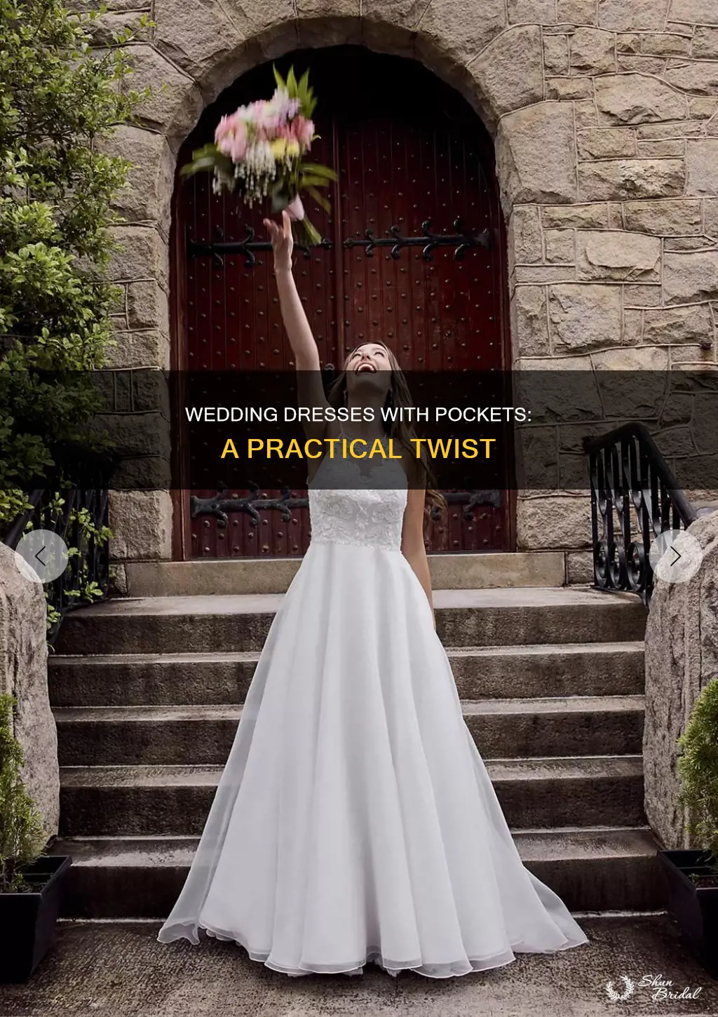 do wedding dresses have pockets