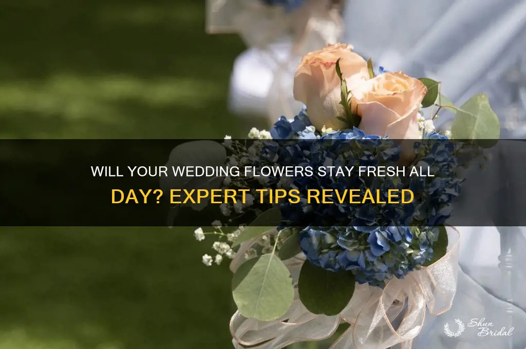 do wedding flowers last all day