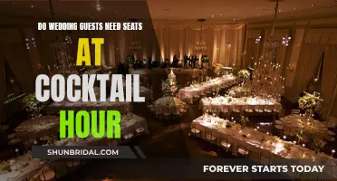 Seating at Cocktail Hour: A Wedding Guest's Comfort