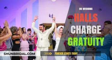 Wedding Halls: Gratuity Charges and How to Avoid Them