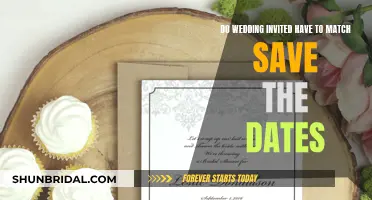 Wedding Invites: Matching Save-the-Dates, a Must or Myth?