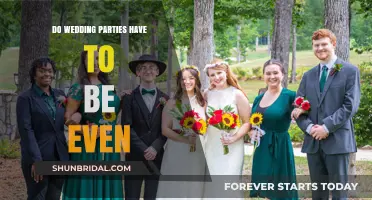 Uneven Wedding Parties: Breaking Traditions for Modern Celebrations