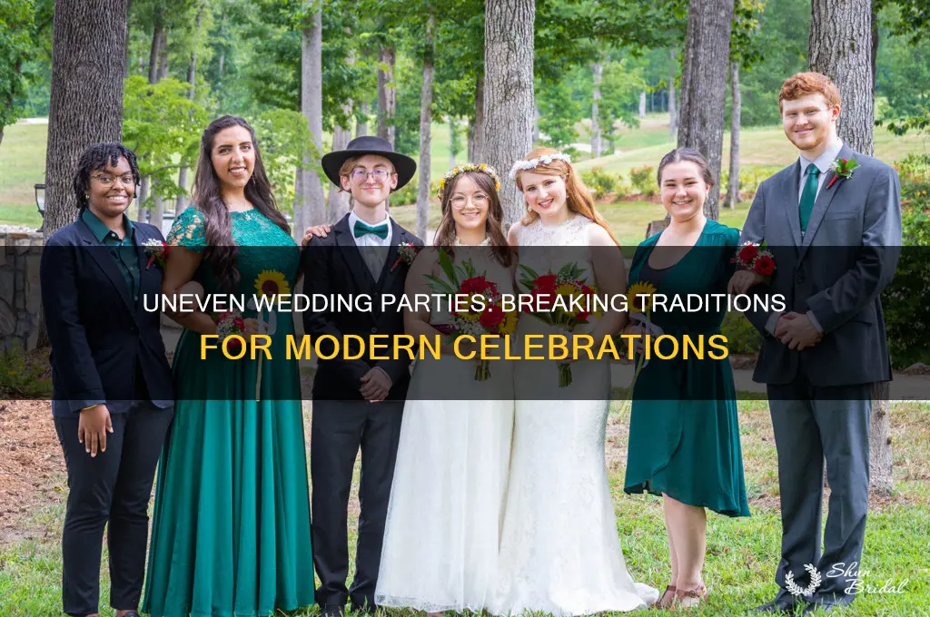 do wedding parties have to be even
