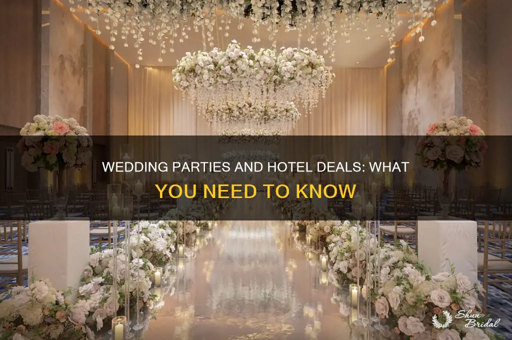 do wedding parties usually have hotel deals