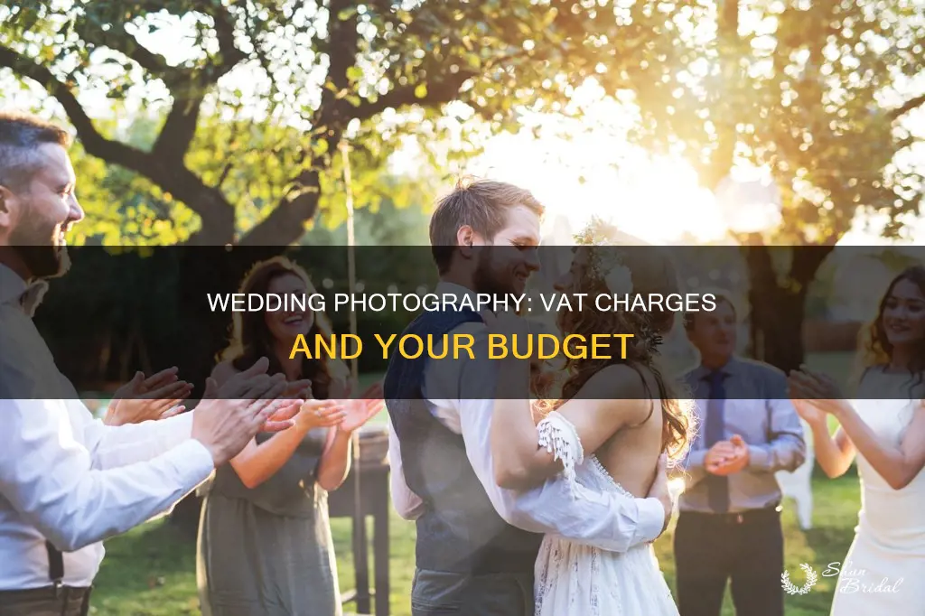 do wedding photographers charge vat