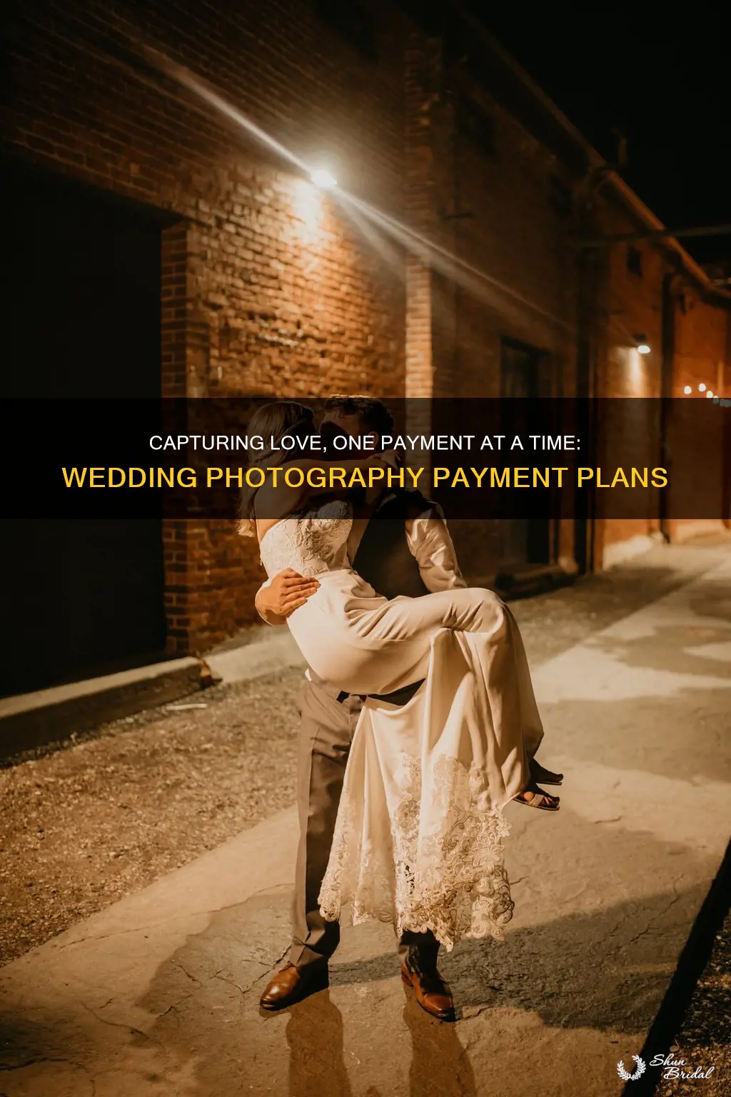 do wedding photographers do payment plans