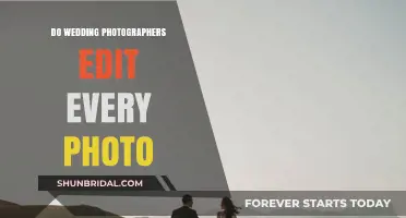 Wedding Photography: Editing Every Photo?