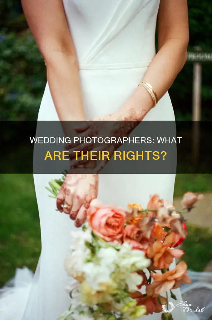 do wedding photographers have rights