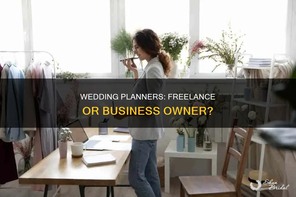 do wedding planners have to own their own business