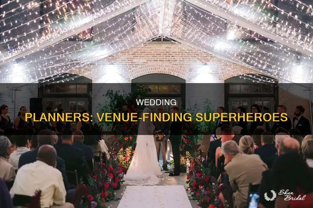 do wedding planners help find venues