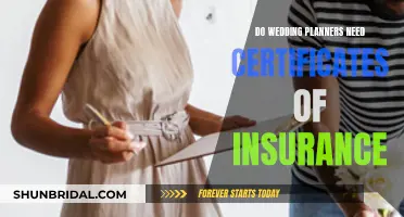 Wedding Planners: Insurance Certificates, Do You Need Them?