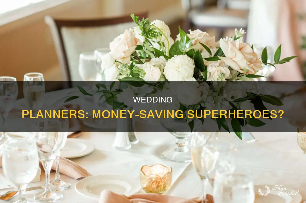 do wedding planners save you money