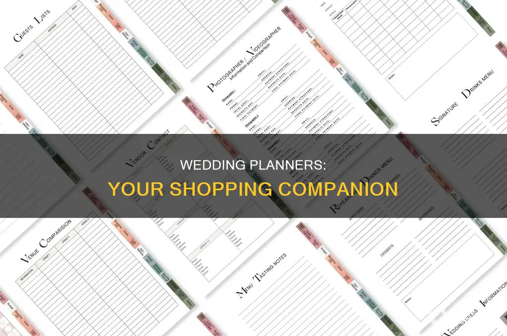do wedding planners shop for you