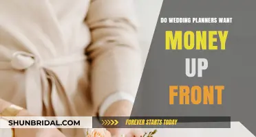 Wedding Planners: Upfront Payment and Why