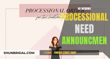 Processional Announcements: To Guide or Not to Guide?