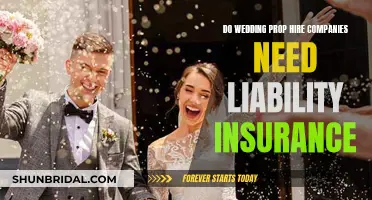 Wedding Prop Hire Companies: Liability Insurance Necessity?